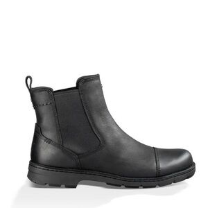 Men's Black Leather Boots